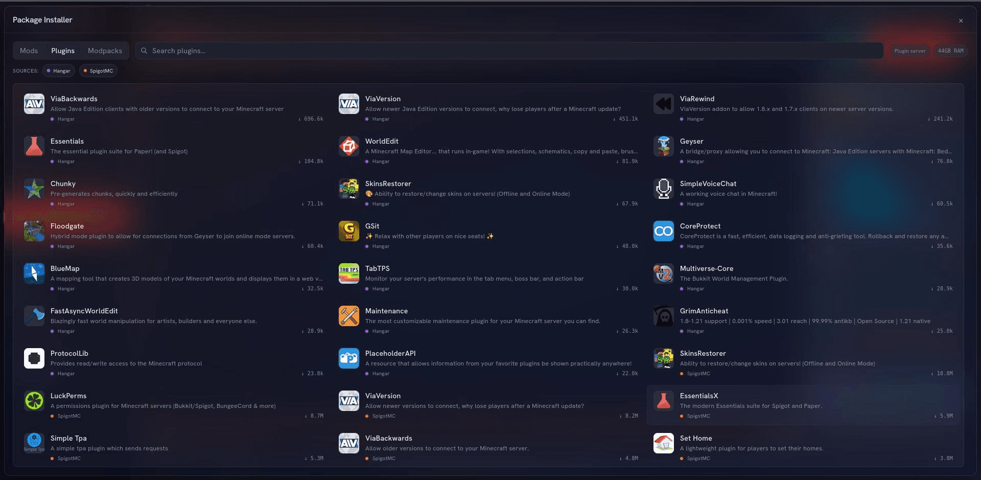 Plugin & Mod Installer